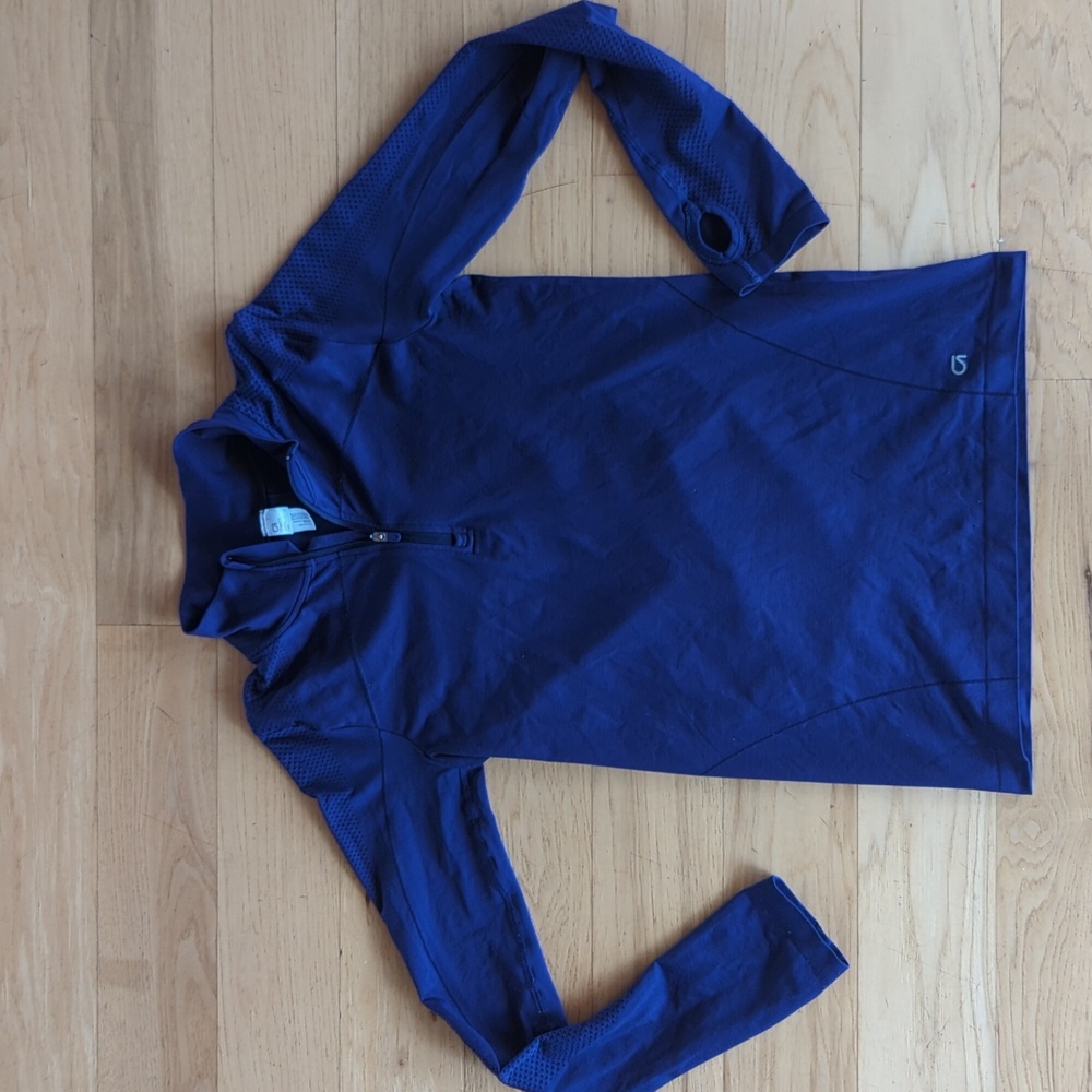 Quarter zip long sleeve tech shirt